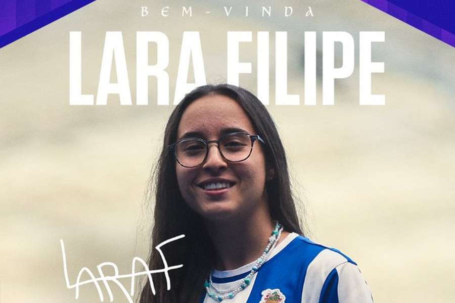 Lara Filipe com a nova camisola