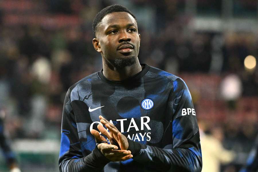 Inter Milan's Marcus Thuram should miss the Juventus match on Sunday
