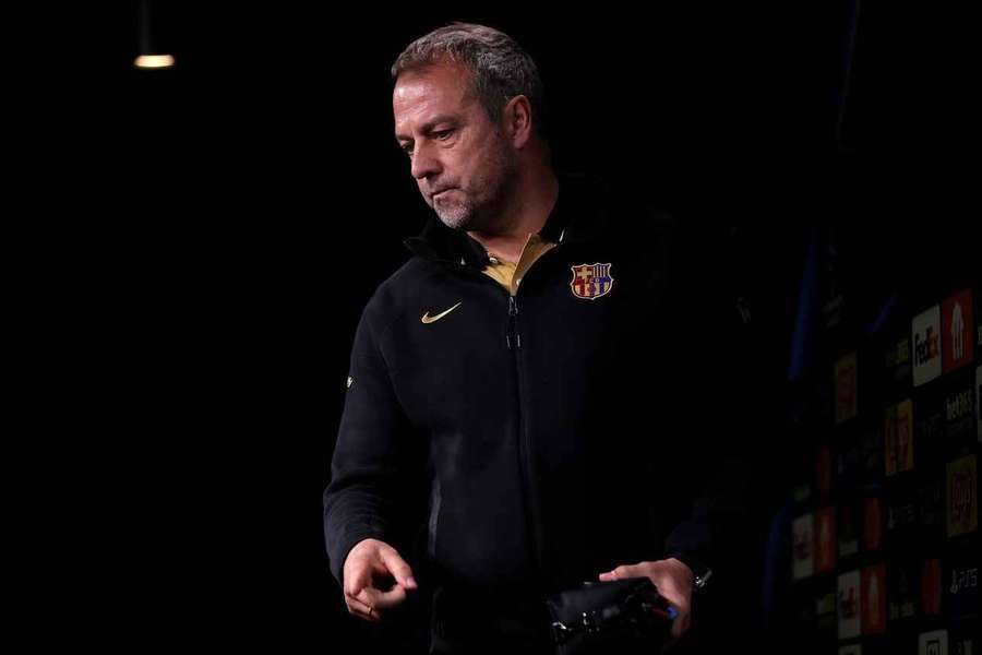 Barcelona-Coach Hansi Flick.