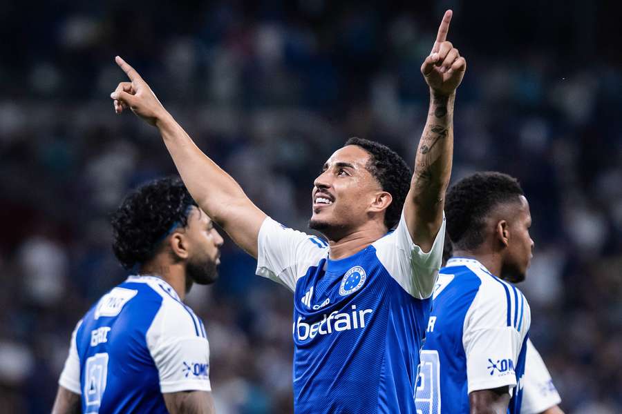 Christian fez o único gol do Cruzeiro no Mineirão