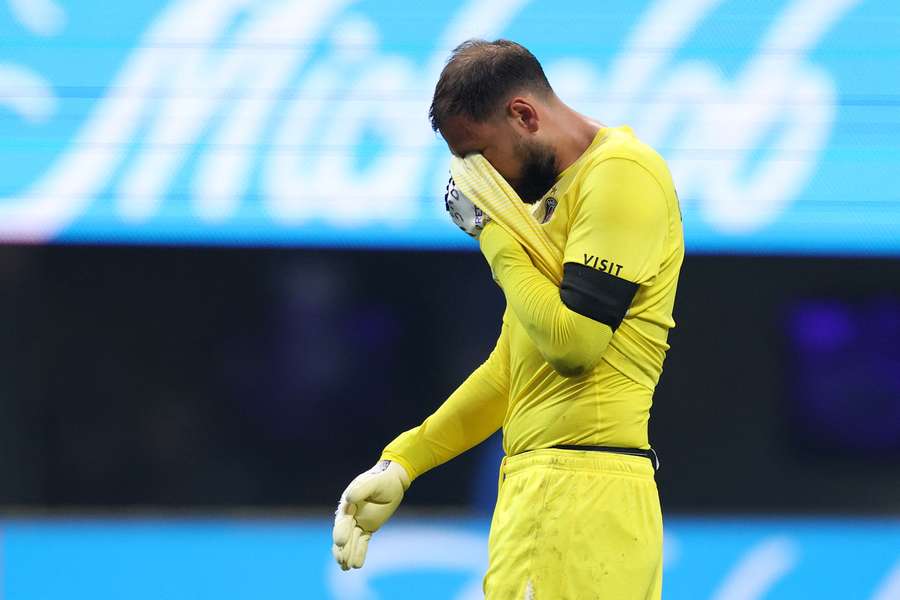 Las lágrimas de Gigio Donnarumma
