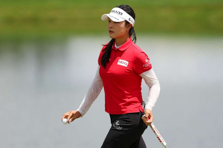 Yoon in action at the Women's PGA Championship