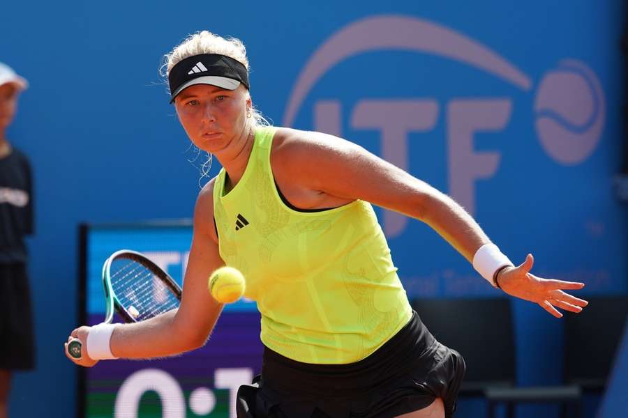 Clara Tauson rammer den kinesiske mur og ryger ud i Livesport Prague Open