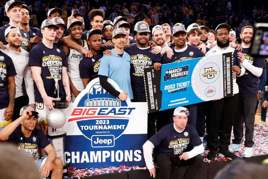 Marquette s'est qualifié en gagnant le Big East Tournament Marquette s'est qualifié en gagnant le Big East Tournament