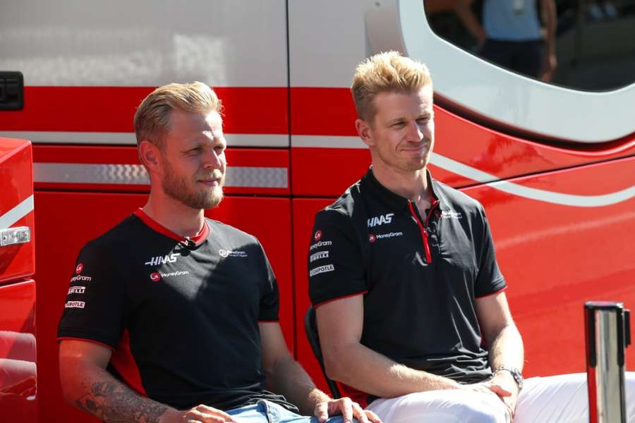 Magnussen e Hulkenberg estendem seu contrato com a Haas até o fim de 2024