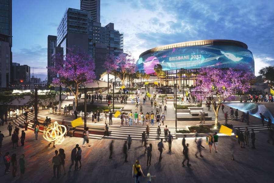 Construção de estádio olímpico de Brisbane-2032 lançado a sete anos do evento
