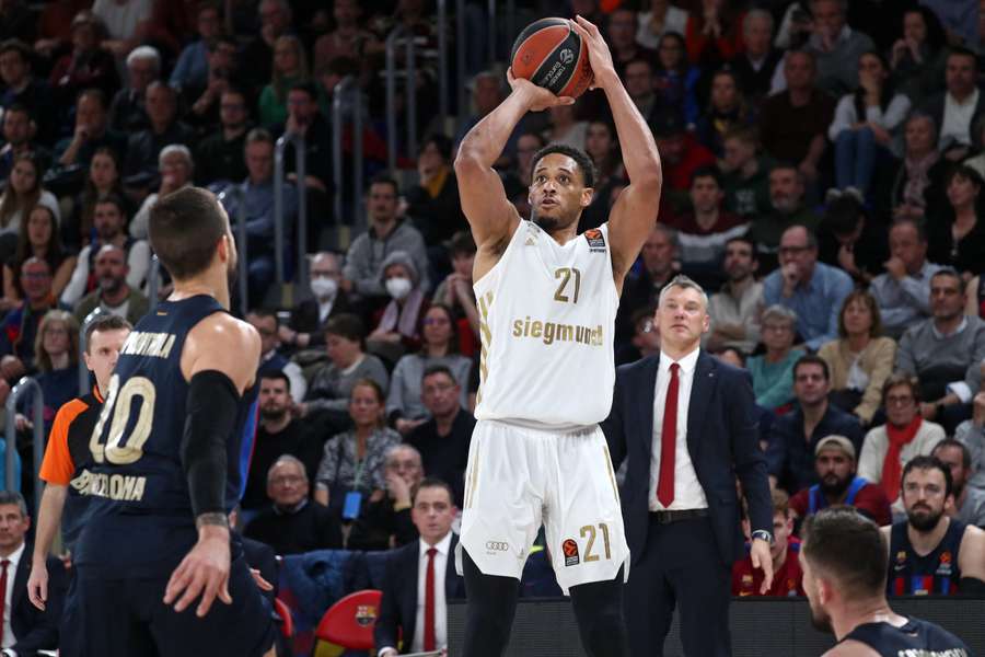 Augustine Rubit, en un partido contra el Barcelona Augustine Rubit, en un partido contra el Barcelona