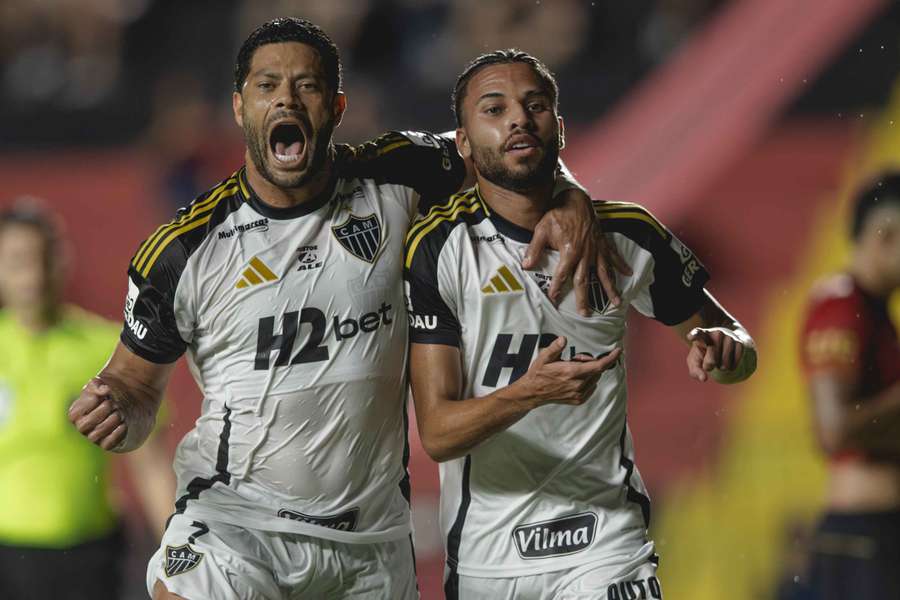 O Atlético-MG virou após sair perdendo por dois gols de diferença O Atlético-MG virou após sair perdendo por dois gols de diferença