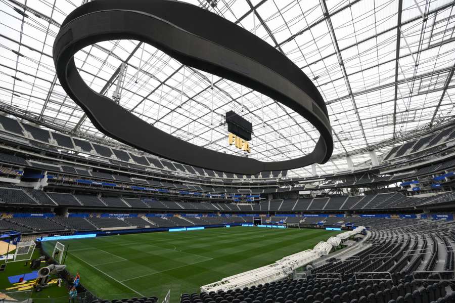 Il SoFi Stadium di Los Angeles Il SoFi Stadium di Los Angeles