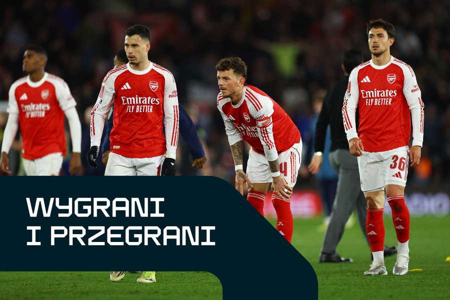 Piłkarze Arsenalu reagują po porażce w Pucharze Anglii