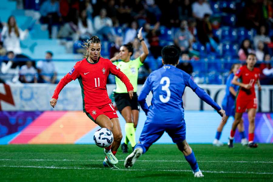 Tatiana Pinto em destaque ao serviço de Portugal