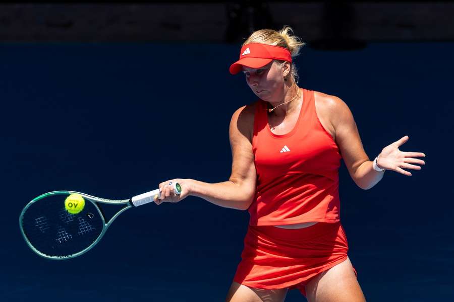 Clara Tauson put on a fine performance against Sabalenka