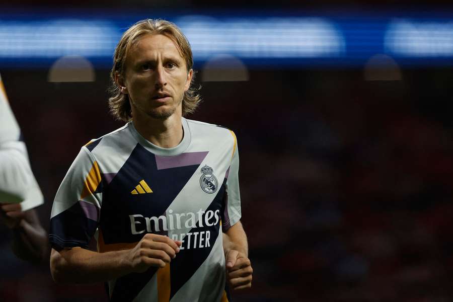 Modric heeft 45 minuten gespeeld (tegen Atletico) in de laatste 3 wedstrijden van zijn team. 