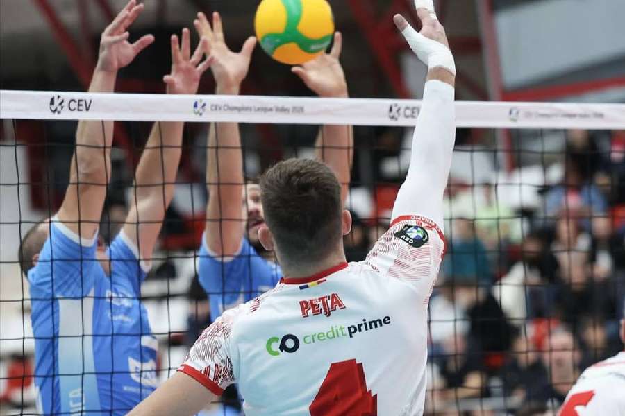 CS Dinamo Bucureşti, calificată în turul al doilea preliminar al Ligii Campionilor după victoria cu echipa nord-macedoneană VC Strumica