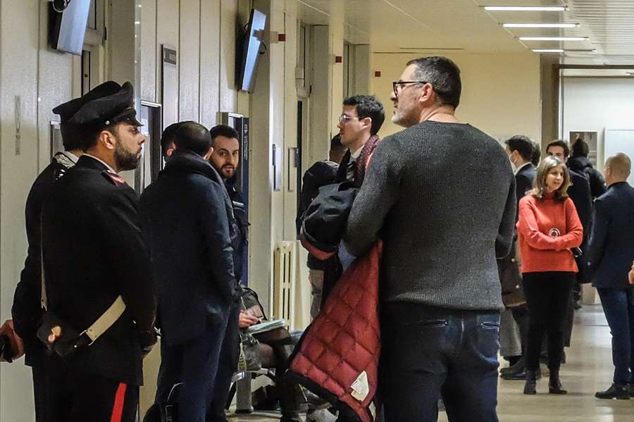 Cristiano Lucarelli in tribunale