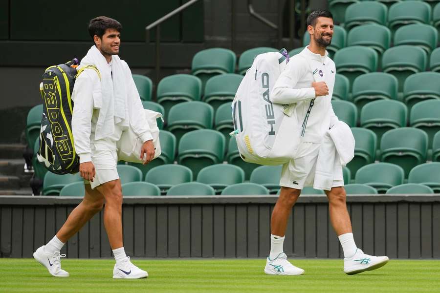 Djokovič s Alcarazem mají ve Wimbledonu jen nejvyšší ambice.