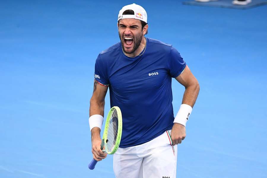 Berrettini led the way for Italy with victory over Ruud