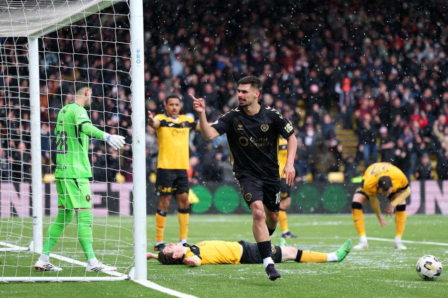 Cláudio Braga marcou o segundo golo do Hearts