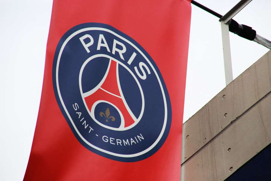 Le logo du PSG. Le logo du PSG.