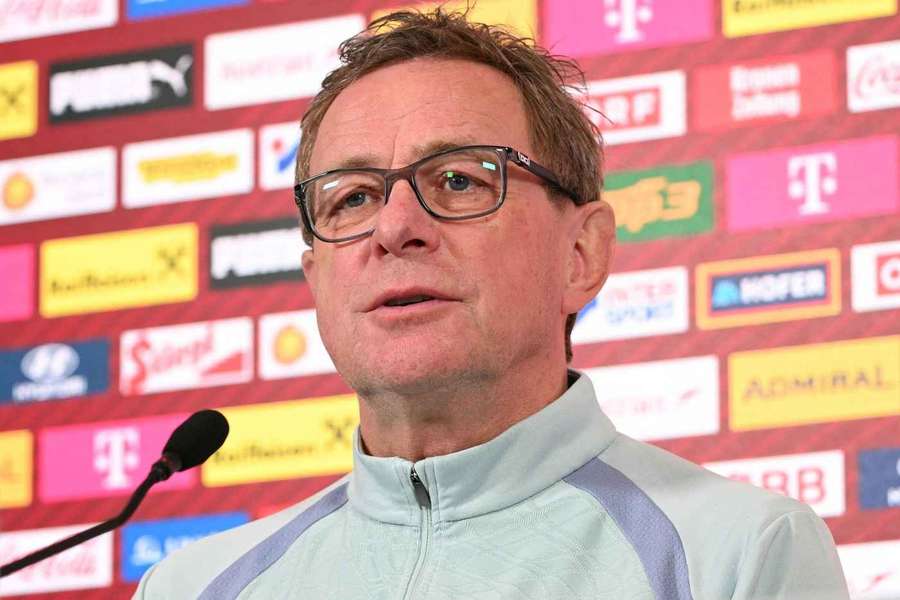 ÖFB-Teamchef Ralf Rangnick