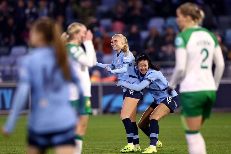 Manchester City celebra triunfo na Champions