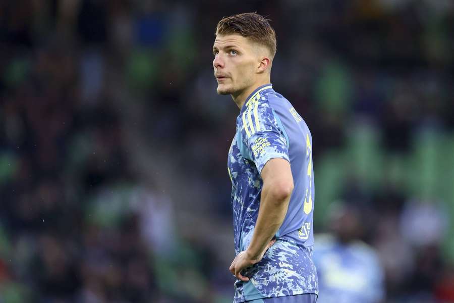 Ajax's Anton Gaaei looks distraught