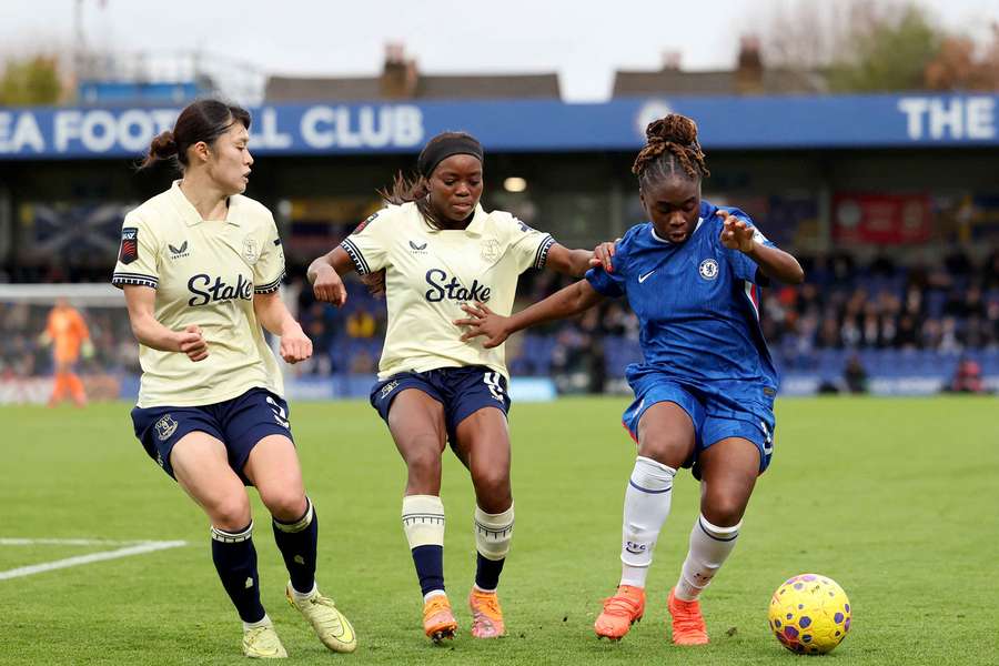 Chelsea were beaten by Everton in the Women's Super League on Sunday. Chelsea were beaten by Everton in the Women's Super League on Sunday.