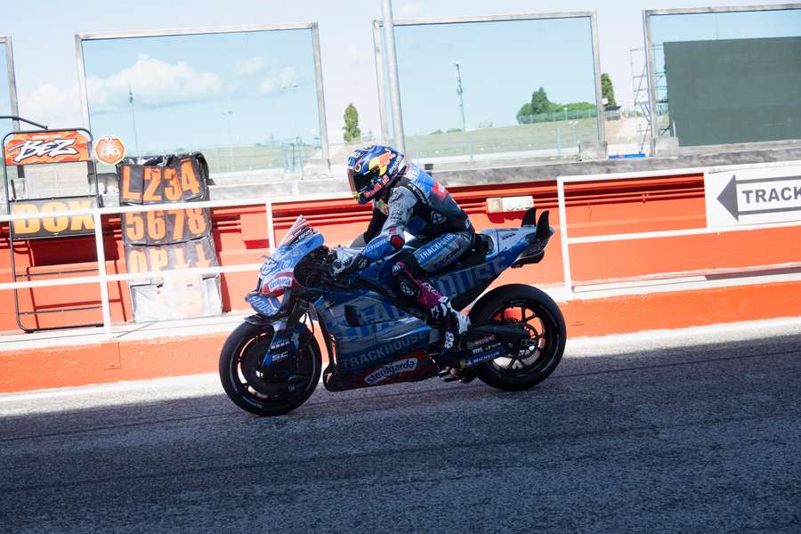 Miguel Oliveira fez 76 voltas no circuito de Misano