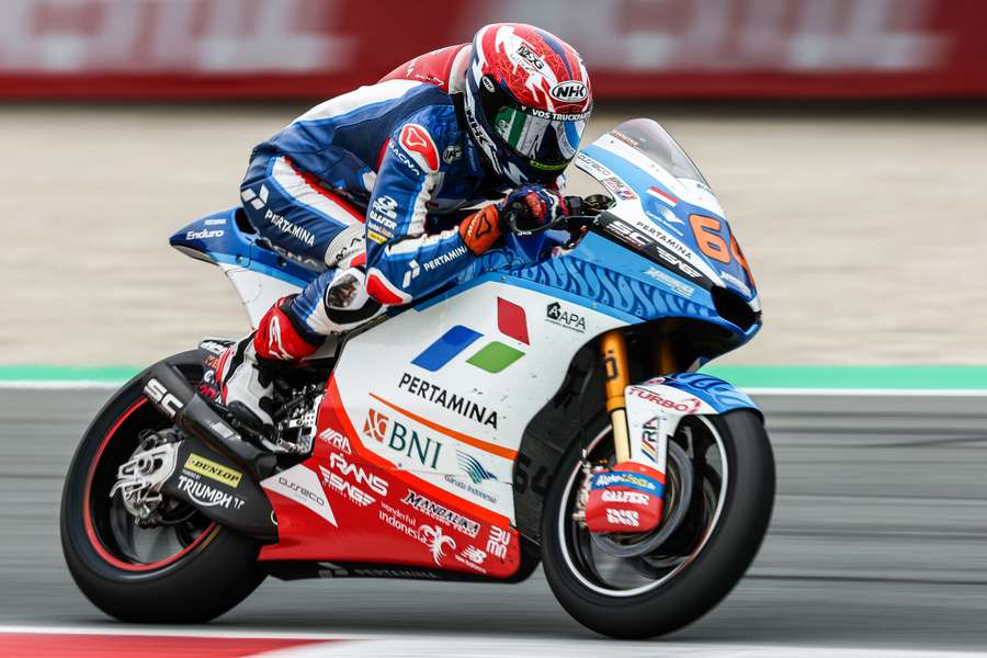 Bo Bendsneyder in 2022 in actie op het circuit van Assen