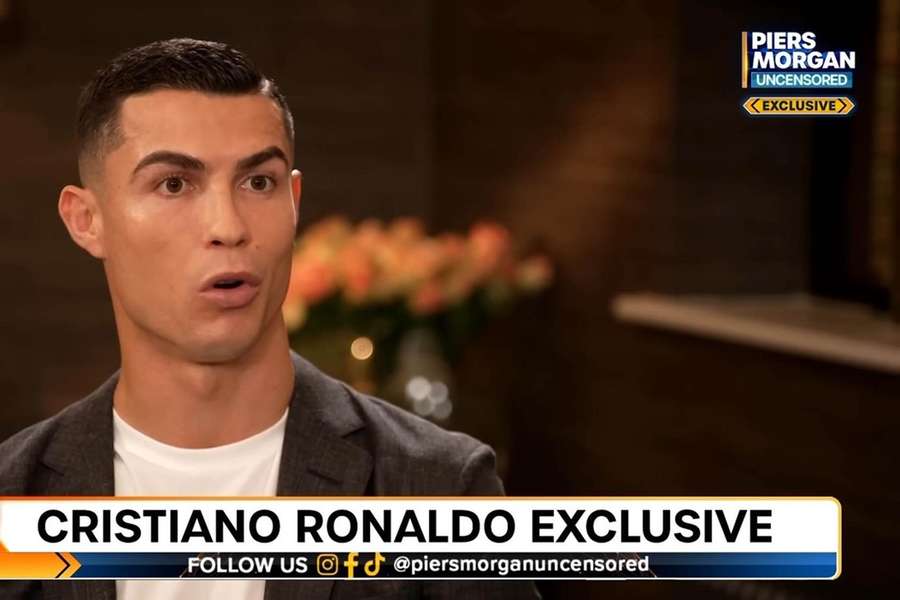 Ronaldo, vorbind cu Piers Morgan la Talk TV