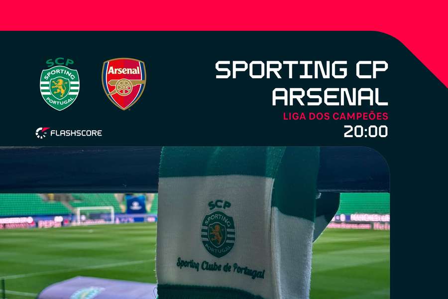 Sporting recebe Arsenal na estreia de João Pereira na Liga dos Campeões