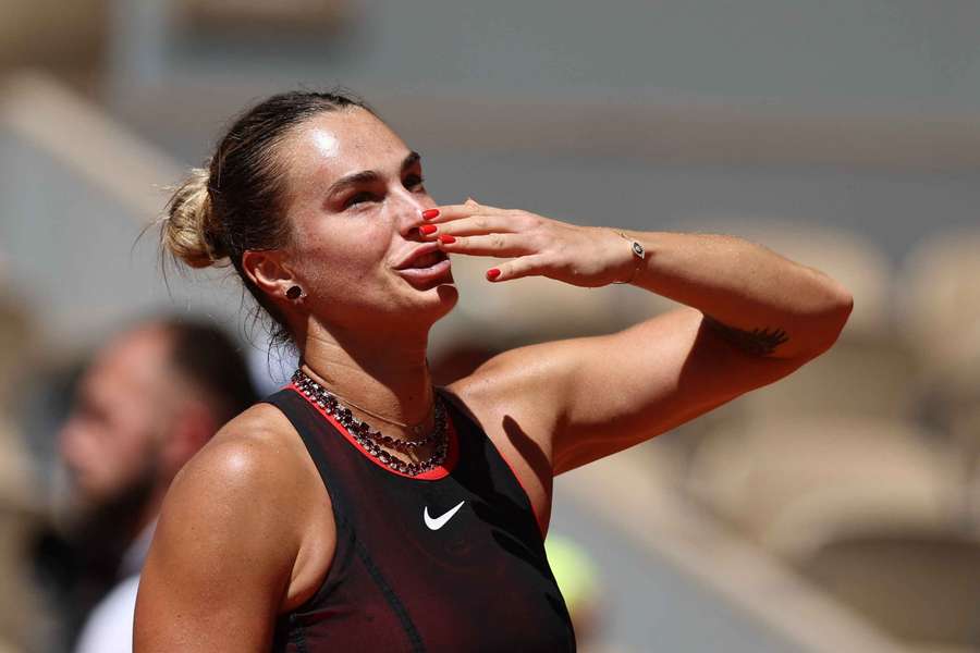 Sabalenka derrotou a espanhola Jessica Bouzas Maneiro Sabalenka derrotou a espanhola Jessica Bouzas Maneiro