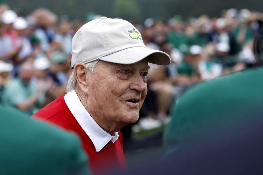 Nicklaus at the Masters