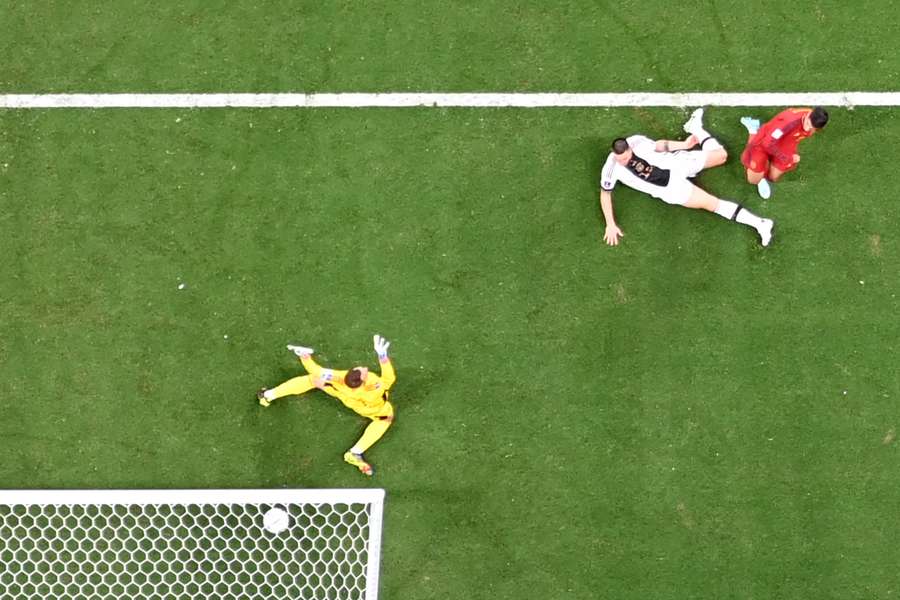 O golo de Morata aos 62 minutos O golo de Morata aos 62 minutos
