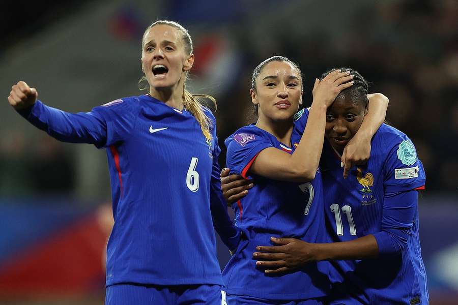 Kadidiatou Diani abriu o marcador para as francesas