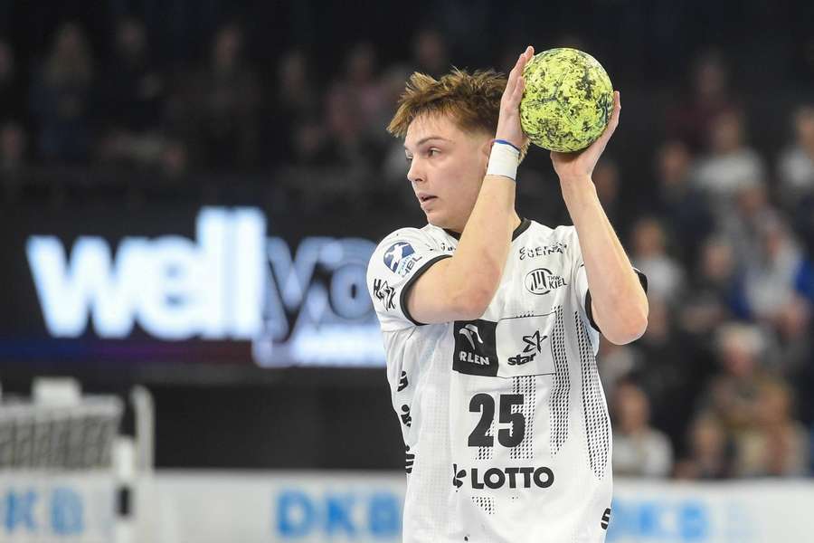Linus Kutz beim Match gegen Hannover vergangene Woche.