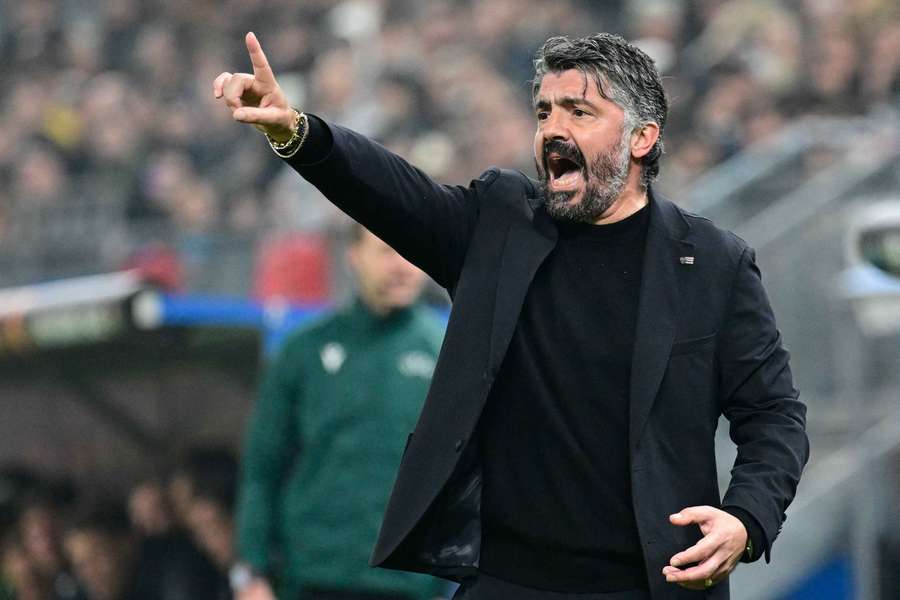Italian head coach Gennaro Gattuso