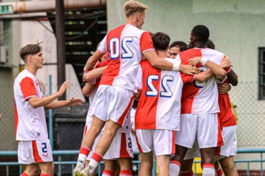 Historický moment přinesl výběru Slavie do 20 let tři body.