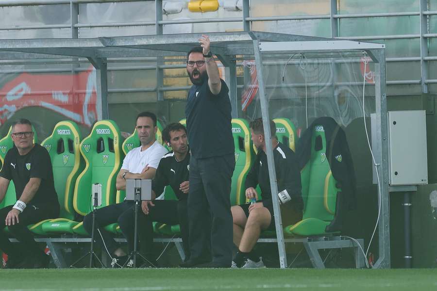 Gonçalo Feio, treinador do Tondela