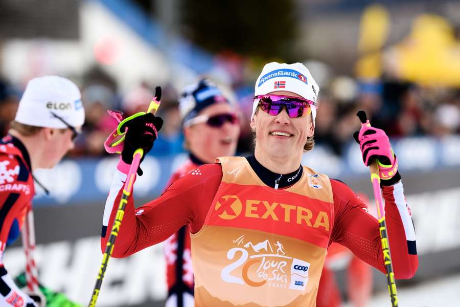 Klaebo neměl konkurenci.