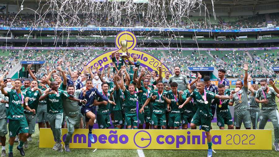 O Palmeiras é o atual bicampeão da Copinha