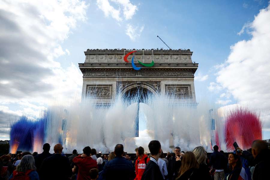 La cerimonia dei Giochi Olimpici