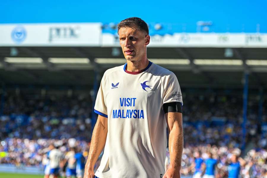 Krystian Bielik during the match Krystian Bielik during the match