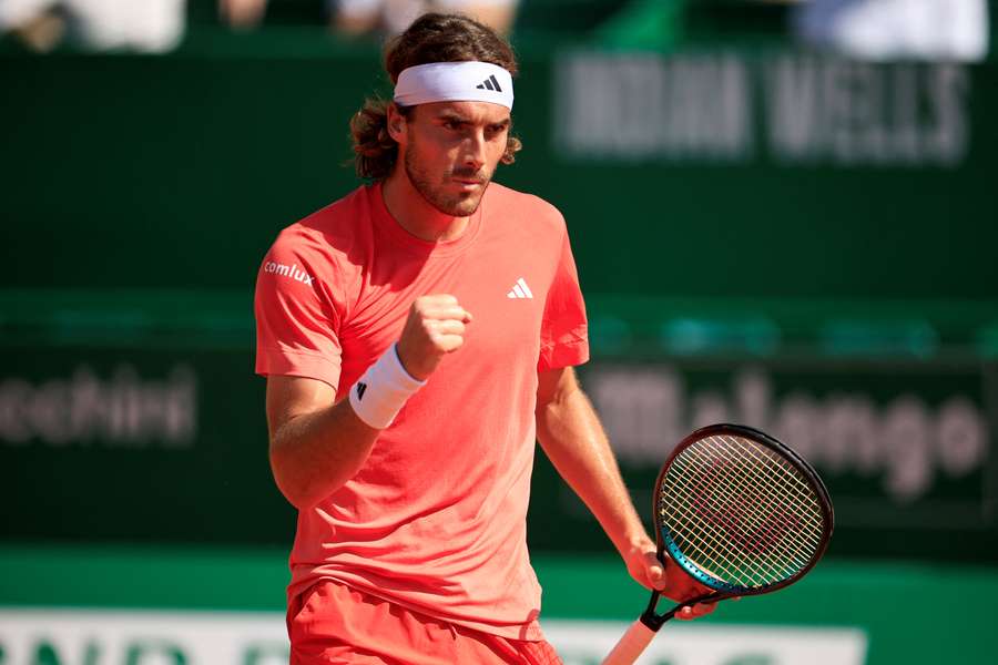 Stefanos Tsitsipas is two wins away from a third Monte Carlo Masters title