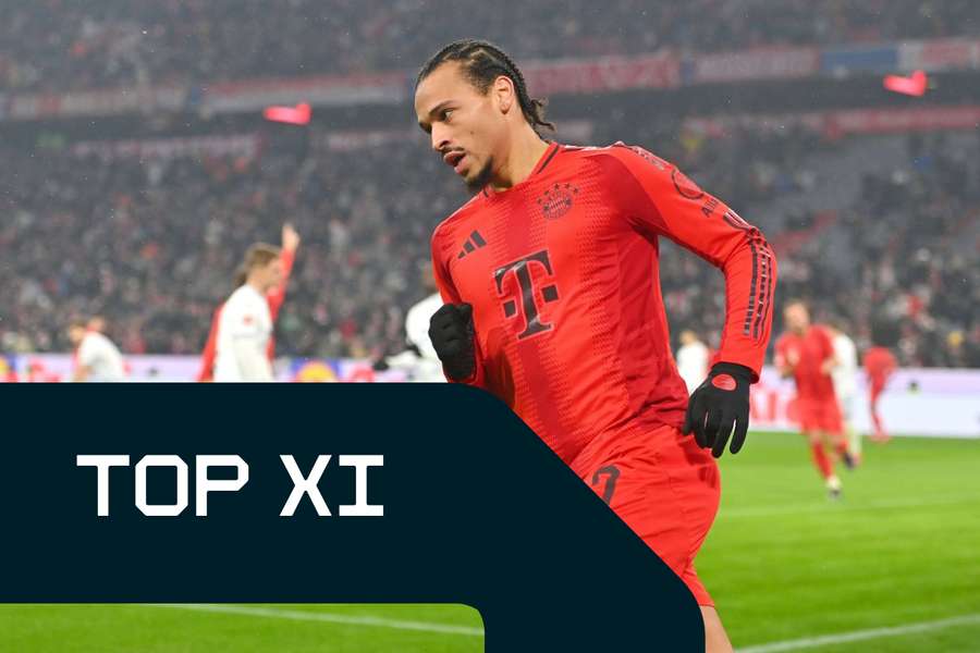 Leroy Sané erzielte gegen Hoffenheim einen Doppelpack