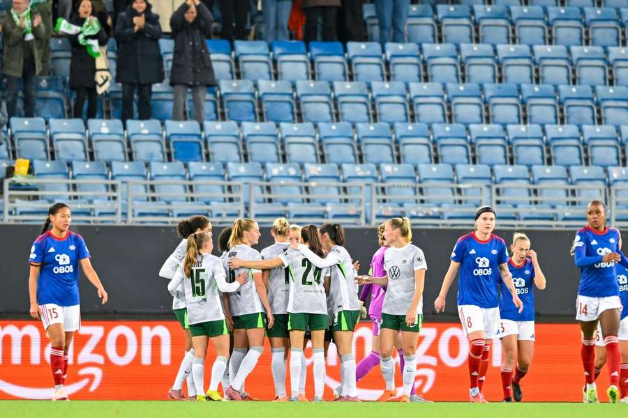 Wolfsburg startet mit zwei Siege in die Champions League