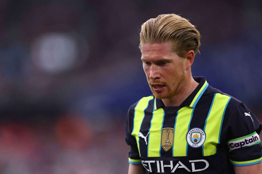 De Bruyne was linked with a big-money move to Saudi Arabia in the summer