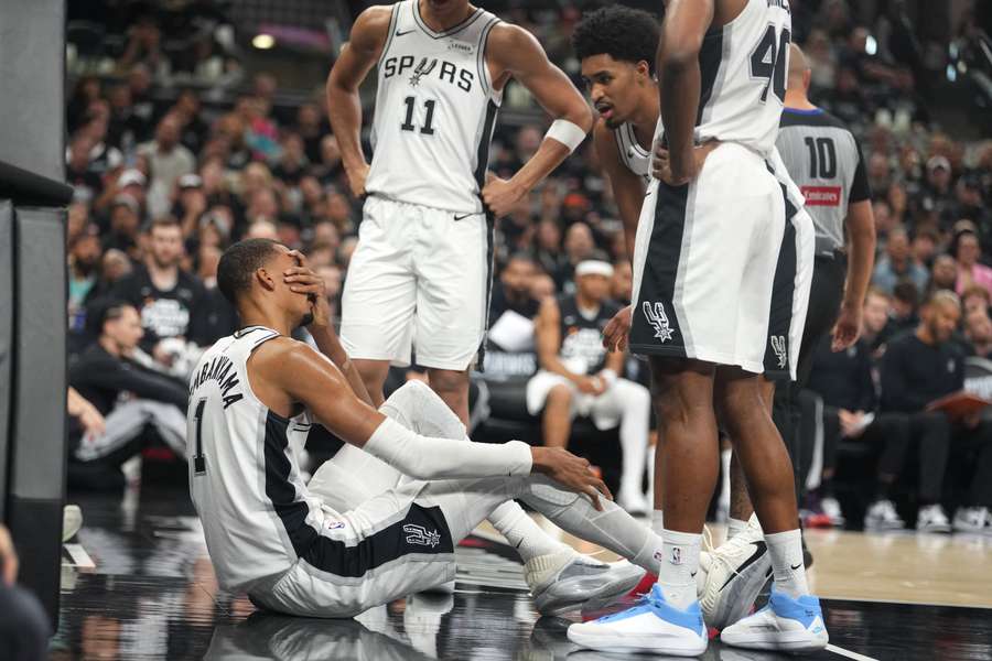 Victor Wembanyama suffered a concussion in the San Antonio Spurs' Game 2 defeat