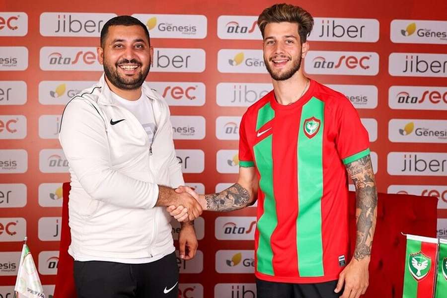 Bruno Lourenço assinou pelo Amedspor há um ano