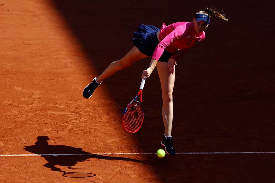 Rybakina has her sights set on the French Open title